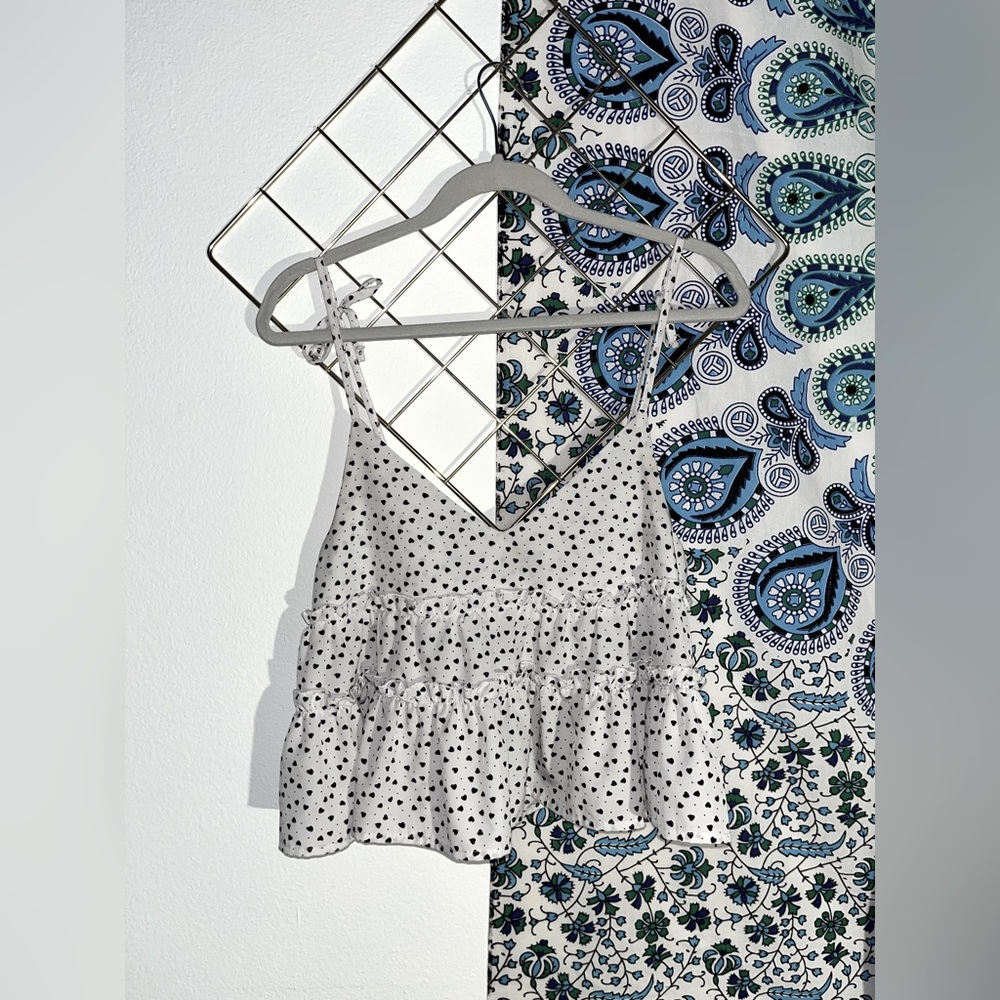 White Heart Camisole